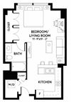 Kimball Towers S1B floor plan